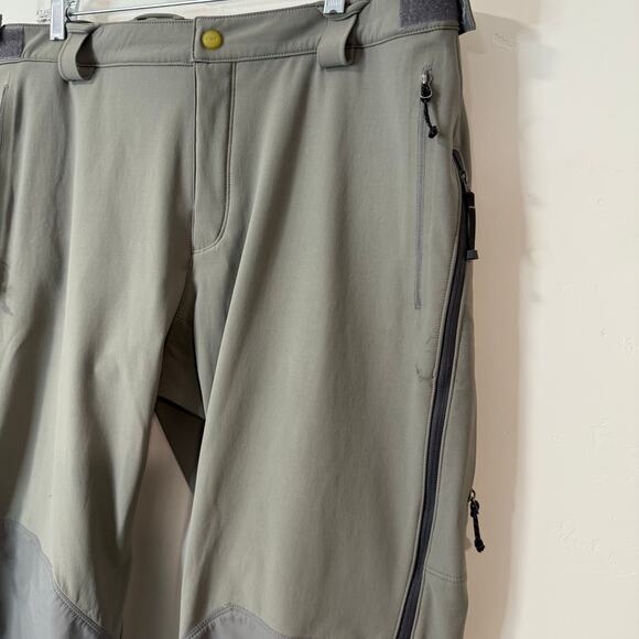 Outdoor Research Men's Pants Trailbreaker Shell Snow Mountain Trail Grey XXL - Picture 6 of 13
